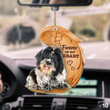 Load image into Gallery viewer, Car Hanging Pendant Decorative Acrylic Dog Shape Hanging Widget Key Backpack Cute Pendant Decoration Accessories