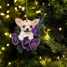 Load image into Gallery viewer, Car Rearview Mirror Puppy Dog Pendant Decoration Hanging Ornament Keychain Pendant