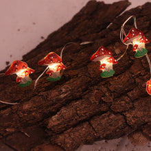 Load image into Gallery viewer, Christmas Mushroom LED Light String Holiday Fairy Lights Garland for Party Wedding Bedroom Decoration Outdoor Garden Lights