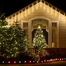 Load image into Gallery viewer, 8 Tubes Meteor Shower Rain Light String Christmas Tree Decoration Street Light Outdoor Garden Fairy Lights
