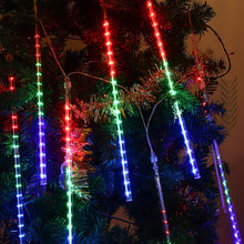 Load image into Gallery viewer, 8 Tubes Meteor Shower Rain Light String Christmas Tree Decoration Street Light Outdoor Garden Fairy Lights