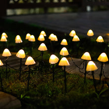 Load image into Gallery viewer, Outdoor Mushroom LED Garland Solar Fairy Lights Christmas Garden Lawn Lamps Landscape Patio Street Decoration Lights