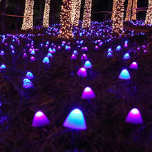 Load image into Gallery viewer, Outdoor Mushroom LED Garland Solar Fairy Lights Christmas Garden Lawn Lamps Landscape Patio Street Decoration Lights