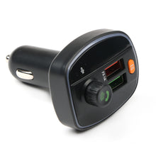 Load image into Gallery viewer, Q18 Car Bluetooth Charger FM Transmitter USB 3.1A Colorful Ambient Light Cigarette lighter MP3 Music Player