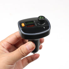 Load image into Gallery viewer, Q18 Car Bluetooth Charger FM Transmitter USB 3.1A Colorful Ambient Light Cigarette lighter MP3 Music Player