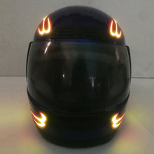 Load image into Gallery viewer, 4 in 1 Motorcycle Helmet LED Cold Light Waterproof Strip Sticker Flashing Warning Lights Night Riding Accessories