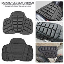 Load image into Gallery viewer, 3D Motorcycle Seat Cushion Cover Air Comfort Decompression Pillow Cooling Pad Shock Absorbing Pressure Relief