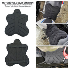 Load image into Gallery viewer, Motorcycle Seat Cushion Breathable Air Pad Cover Anti Slip Sunscreen Seat Cover Shock Absorption