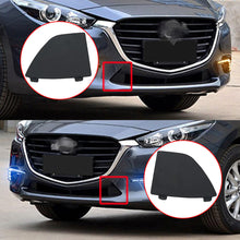 Load image into Gallery viewer, Car Front Lower Bumper Tow Hook Eye Cover Grille Caps For Mazda 3 2017-2018 B63B-50-101 B63B-50-102 Car Front Bumper Trim Cover