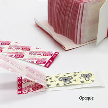 Load image into Gallery viewer, 100Pcs Cute Cartoon Band Aid Hemostasis Adhesive Bandages First Aid Emergency Kit Wound Dressing Fixation Tape Sticker For Kids