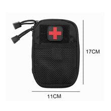 Load image into Gallery viewer, Mini Portable Tactical First Aid Kit Molle Medical Bag Military EDC Waist Pack Hunting Camping Climbing Emergency Survival Bag