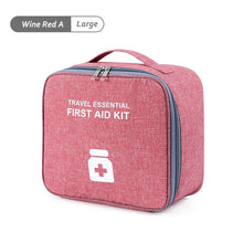 Load image into Gallery viewer, Portable First Aid Kit Empty Large Medicine Storage Bag Outdoor Emergency Survival Bags Organizer for Home Travel Medical Case