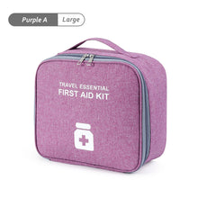 Load image into Gallery viewer, Portable First Aid Kit Empty Large Medicine Storage Bag Outdoor Emergency Survival Bags Organizer for Home Travel Medical Case