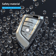 Load image into Gallery viewer, Car Key Case Cover Bag For Bmw F20 G20 G30 X1 X3 X4 X5 G05 X6 X7 G11 F15 F16 G01 G02 F48 Accessories Holder Shell Keychain