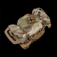 Load image into Gallery viewer, Tactical Pouch Two Piece System Medical First Aid Pouch Med Roll Carrier Hypalon Handle Outdoor Sport Hiking Hunting Bag