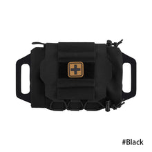 Load image into Gallery viewer, Tactical Pouch Two Piece System Medical First Aid Pouch Med Roll Carrier Hypalon Handle Outdoor Sport Hiking Hunting Bag