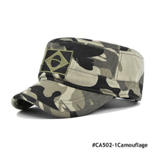 Load image into Gallery viewer, Outdoor Sports Tactical Dad Hat Casual Hunting Hats Army Camouflage Male Baseball Cap Men Embroidered Brazil Flag Caps