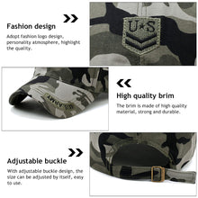 Load image into Gallery viewer, Outdoor Sports Tactical Dad Hat Casual Hunting Hats Army Camouflage Male Baseball Cap Men Embroidered Brazil Flag Caps