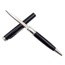 Load image into Gallery viewer, Portable Pen Defence Personal Multi Purpose Tactical Pen With Knife Ballpoint Pens Tool Aviation Aluminum Anti-skid Office