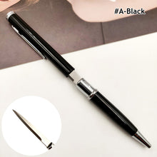 Load image into Gallery viewer, Portable Pen Defence Personal Multi Purpose Tactical Pen With Knife Ballpoint Pens Tool Aviation Aluminum Anti-skid Office