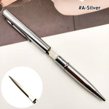 Load image into Gallery viewer, Portable Pen Defence Personal Multi Purpose Tactical Pen With Knife Ballpoint Pens Tool Aviation Aluminum Anti-skid Office
