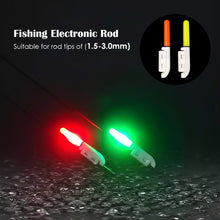 Load image into Gallery viewer, LED Without Battery Removable Waterproof Float Tackle Night Tackle Fishing Electronic Rod Luminous Stick Light