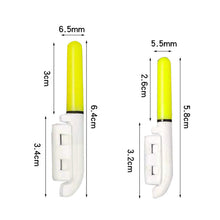 Load image into Gallery viewer, LED Without Battery Removable Waterproof Float Tackle Night Tackle Fishing Electronic Rod Luminous Stick Light