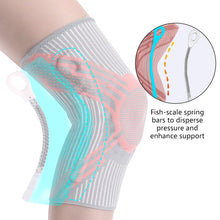 Load image into Gallery viewer, Silicone Full Knee Brace Strap Patella Medial Support Dropshipping Protection Sport Pads Running Basketball