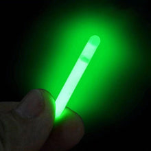 Load image into Gallery viewer, 50PCS/lot 2.2-4.5mm Light Night Fishing Float Rod Lights Dark Glow Stick Useful Fishing Fluorescent Lightstick