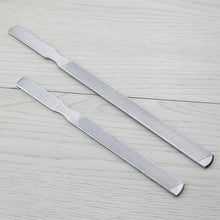 Load image into Gallery viewer, Stainless Steel Professional Nail File Polishing Block Sanding Nail File Manicure Art Double Sided Manicure and Pedicure File