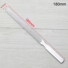 Load image into Gallery viewer, Stainless Steel Professional Nail File Polishing Block Sanding Nail File Manicure Art Double Sided Manicure and Pedicure File