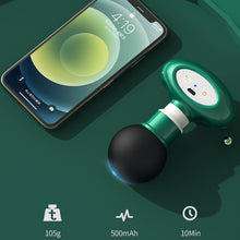 Load image into Gallery viewer, Mini Fascia Gun Muscle Relaxation Massager Multifunctional Fitness Fascia Gun Relieves Muscle Soreness Portable Muscle Massager