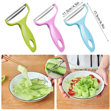 Load image into Gallery viewer, Stainless Steel Vegetable Cutter Cabbage Slicer Vegetables Graters Vegetable Fruit Peeler Kitchen Tools Potato Carrot Grater Kitchen Gadgets