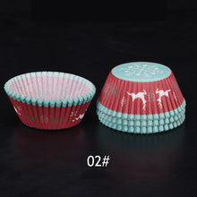 Load image into Gallery viewer, 100Pcs Muffin Cupcake Paper Cups Cupcake Liner Baking Muffin Box Cup Case Party Tray Cake Decorating Tools Birthday Party Decor