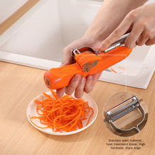 Load image into Gallery viewer, Multifunctional Stainless Steel Vegetable Peeler Melon Potato Carrot Cucumber Grater Shredder Fruit Home Kitchen Gadgets Tools