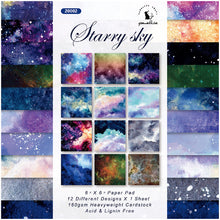 Load image into Gallery viewer, 12Sheets Flower Sea Printed Scrapbooking Background Paper Pads Vintage Junk Journal Paper Packs Art Handmade Crafts