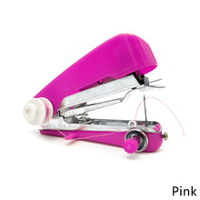 Load image into Gallery viewer, Mini Sewing Machines Needlework Cordless Hand-Held Clothes Portable Sewing Machines Handwork Tools Accessories