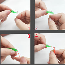 Load image into Gallery viewer, 10/20pcsMini Sewing Machine Needle Threader with Hook Plastic Stitch Insertion Tool Elderly Quick Automatic Changer Craft