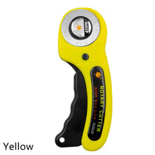 Load image into Gallery viewer, 45mm Patchwork Roller Wheel Knife Cloth Cutting Knife Leather Paper Fabric Craft Fabrics Rotary Cutter DIY Sewing Accessories