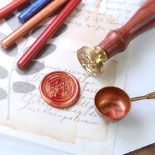 Load image into Gallery viewer, 5pc DIY Seal Wax Sticks For Melting Glue Gun Sealing Wax Sticks Wedding Party Invitation Sealing Wax For Fashion Gift Decoration