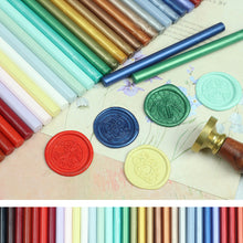 Load image into Gallery viewer, 5pc DIY Seal Wax Sticks For Melting Glue Gun Sealing Wax Sticks Wedding Party Invitation Sealing Wax For Fashion Gift Decoration
