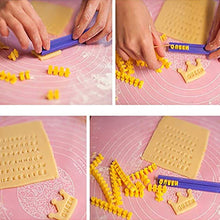 Load image into Gallery viewer, Biscuits Baking Printing Alphabet Mold Cookies Cutter Word Press Stamp Baking Mold Cake Curling Embossing Mold Cookie DIY Tools