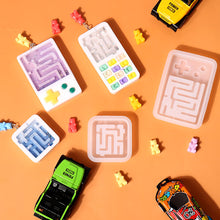 Load image into Gallery viewer, Labyrinth Quicksand Silicone Mold Keyring Pendant Handmade Ornament Mold DIY Resin Mould Handcrafts Making