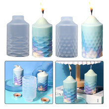 Load image into Gallery viewer, Creative Carved Silicone Candle Mold for DIY Aromatherapy Candle Plaster Ornaments Soap Epoxy Resin Mould Handcrafts Making