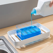 Load image into Gallery viewer, Dish Soap Dispenser Multiful Soap Pump Dispenser Box With Sponge Kitchen Organizer Kitchen Tools Cleaner Container