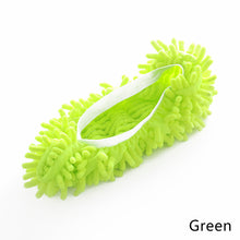 Load image into Gallery viewer, Multifunctional Bright Color Elastic Chenille Micro Fiber Slipper Shoe Cover Slippers Mop Household Floor Dust Cleaning Tools