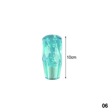 Load image into Gallery viewer, 10cm/15cm/20cm Car Shift Knob Crystal Extension Adapters Automatic Gear Shifter Handle Transparent Crystal with M10 M8 2 Adapters