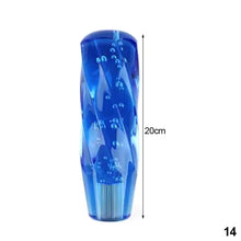 Load image into Gallery viewer, 10cm/15cm/20cm Car Shift Knob Crystal Extension Adapters Automatic Gear Shifter Handle Transparent Crystal with M10 M8 2 Adapters