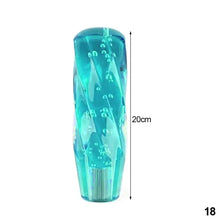 Load image into Gallery viewer, 10cm/15cm/20cm Car Shift Knob Crystal Extension Adapters Automatic Gear Shifter Handle Transparent Crystal with M10 M8 2 Adapters