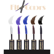 Load image into Gallery viewer, Double-ended Color Mascara Thick Curling Waterproof Non-smudge Mascara Long Lasting Colorful Mascara Eyes Makeup Cosmetic